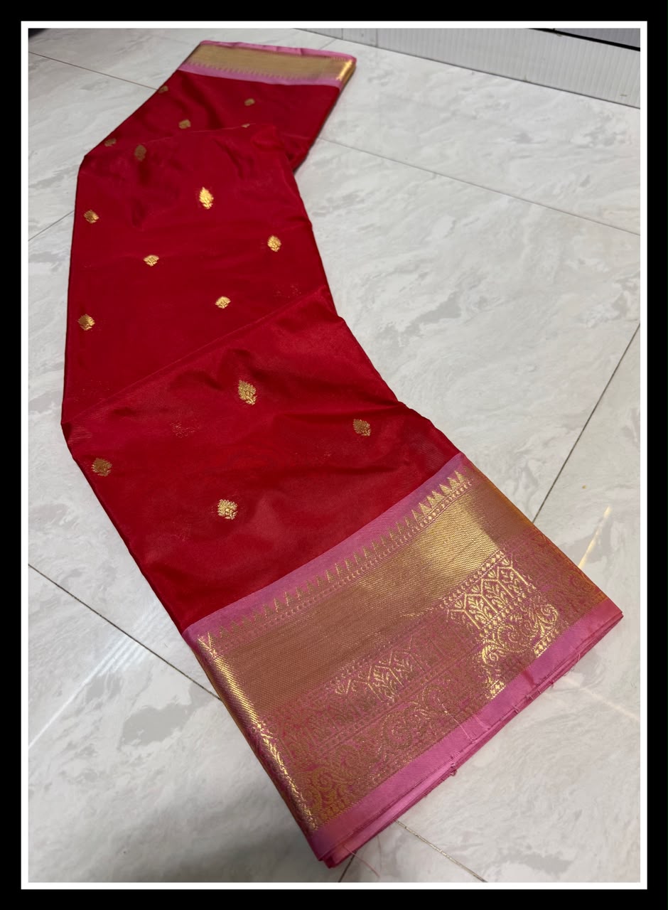 Banarasi Semi Gadwal Silk Saree